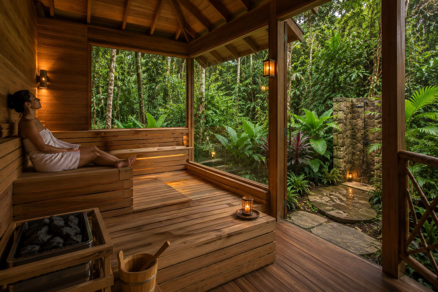 Hydrotherapy and sauna